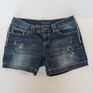 Maurice's size 9/10 blue jean denim shorts